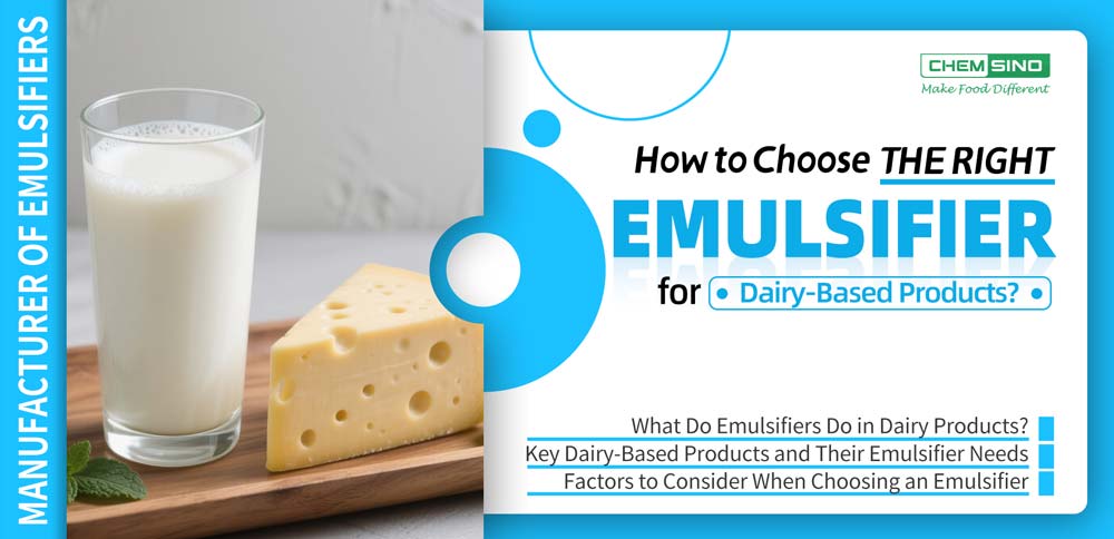 emulsifiers for dairy-products 
